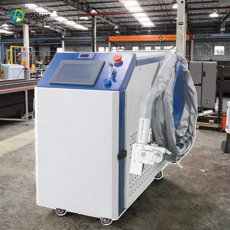 Portable Laser Rust Removal - Geoptimaliseerde draagbare vezellaser reinigingsmachine, continue laserreiniger