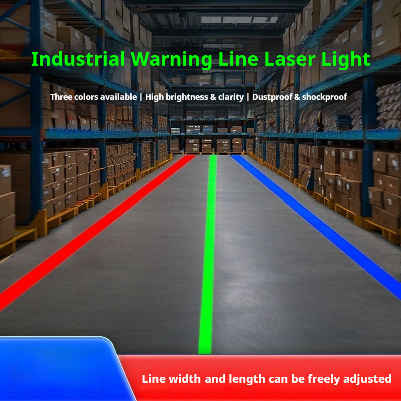 Industrial Laser Projector - Industriële eenlijns laserlicht veiligheidswaarschuwingsbord projectielicht fabriek