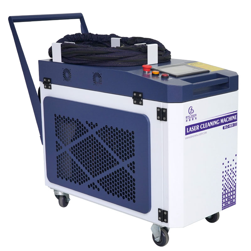 Portable Laser Rust Removal - Metaal- en vezelroestreinigingsmachine Prijs Mobiel 1000w