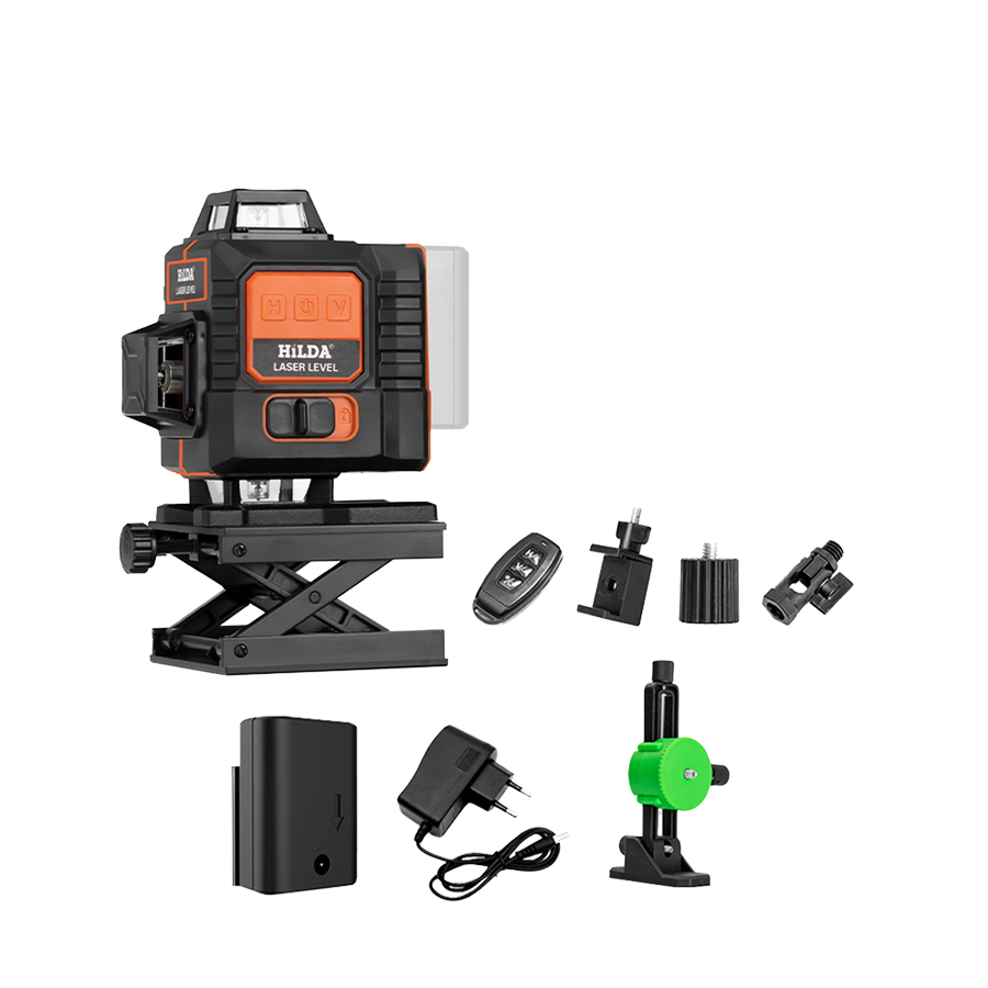 Industrial Laser Projector - 4D16-Line Groene Laserwaterpas Buiten Hoge-Precisie Elektrische