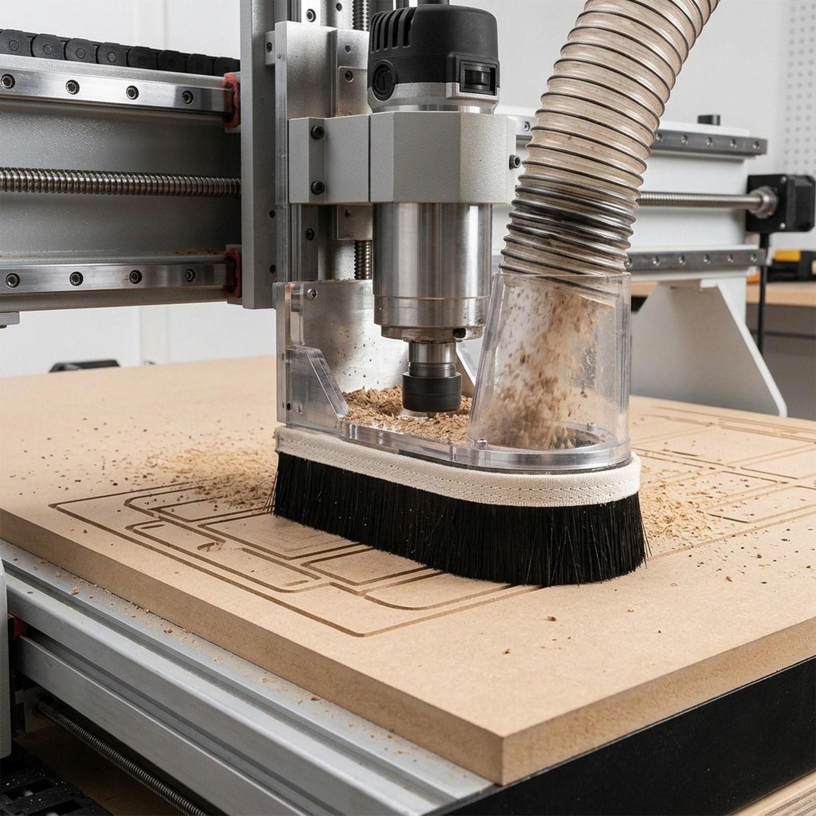 Cnc Spindle Motor - CNC-vacuümborstel vervangen voor router-spindelmotor Eenvoudige installatie