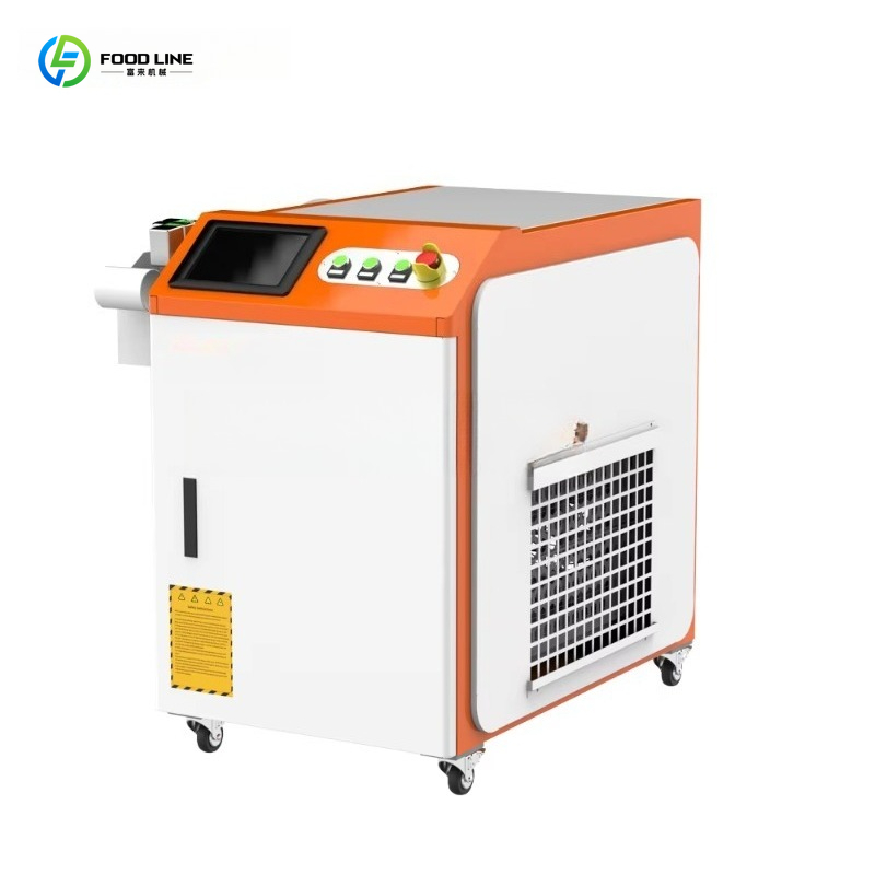 Portable Laser Rust Removal - Geoptimaliseerde industriële laserreinigingsmachine met hoge vermogen,