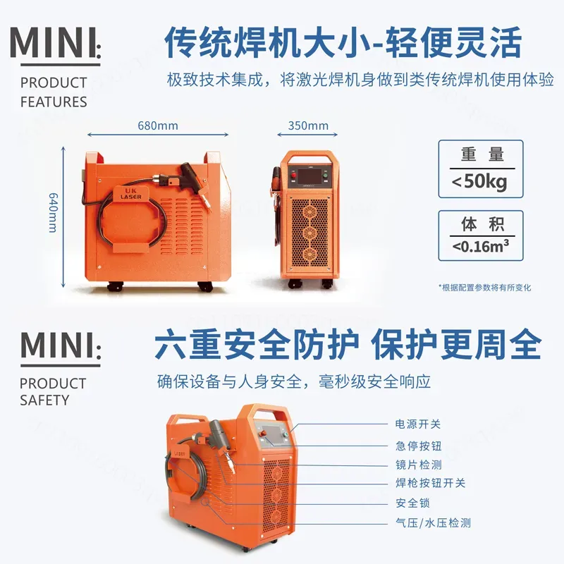 Handzame laserlasmachine 4-in- - Industrial Laser Welding Machine Hand Held recensie en prijs
