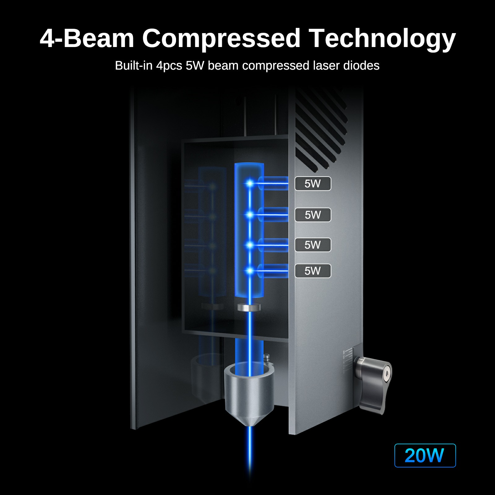 LASERBOOM 10W 20W 30W 40W Opti - Laser Engraving Software recensie en prijs