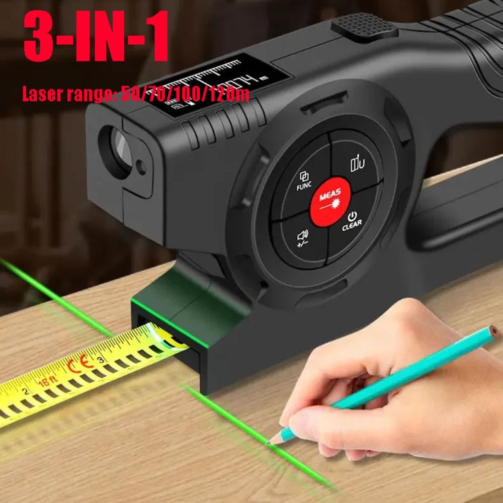 3-in-1 Laser Meetlint Intrekba - Industrial Laser Cleaner recensie en prijs