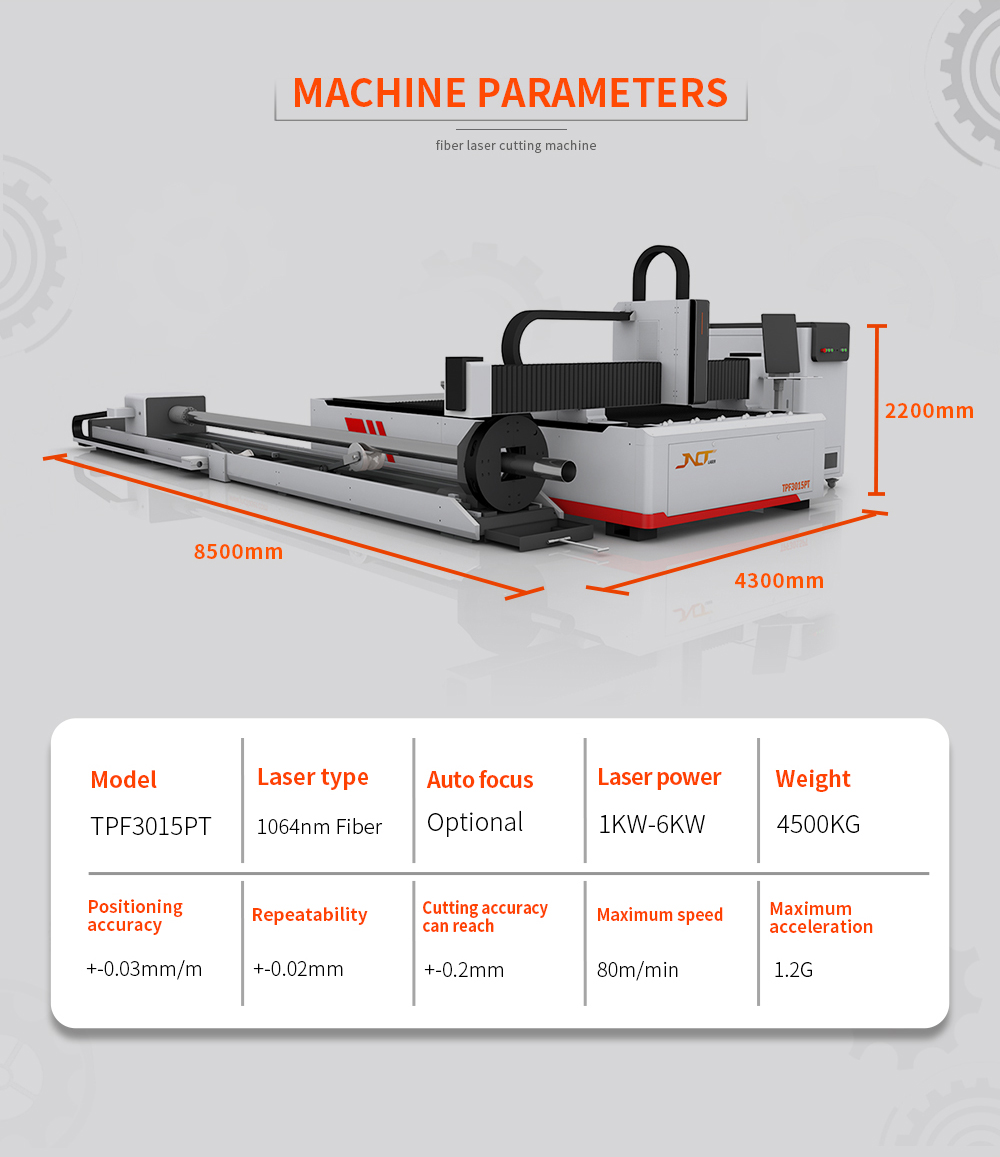 Snelle laser buis- en pijpsnij - Industrial Laser Machine Price recensie en prijs
