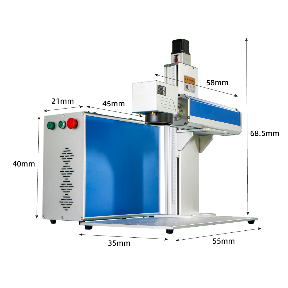 Raycus Fiber Laser Graveur Mac - Industrial Laser Marking recensie en prijs