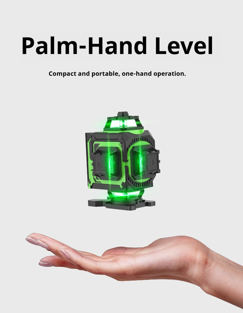 4D16-Line Groene Laserwaterpas - Industrial Laser Projector recensie en prijs