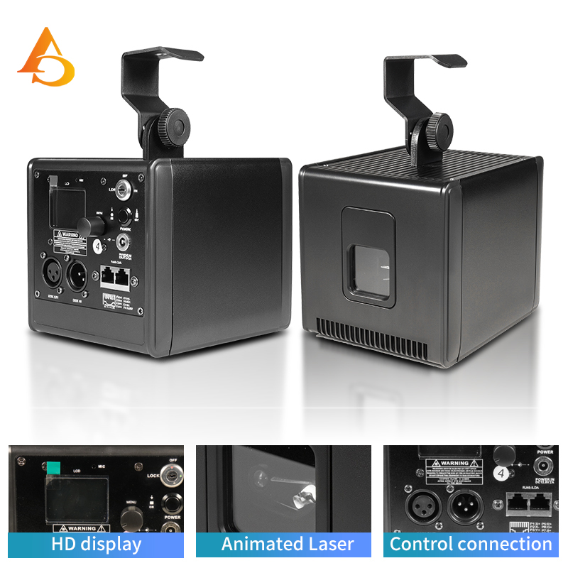 3W/5W batterij laserlichtscann - Industrial Laser Projector recensie en prijs